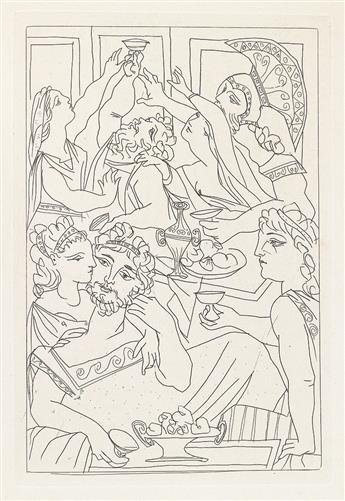 (PICASSO, PABLO.) Aristophanes. Lysistrata.